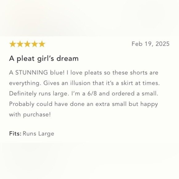 NWT Size L - Anthropologie Silky Skorts with built in shorts (NWT US$ 128) - Picture 3 of 16